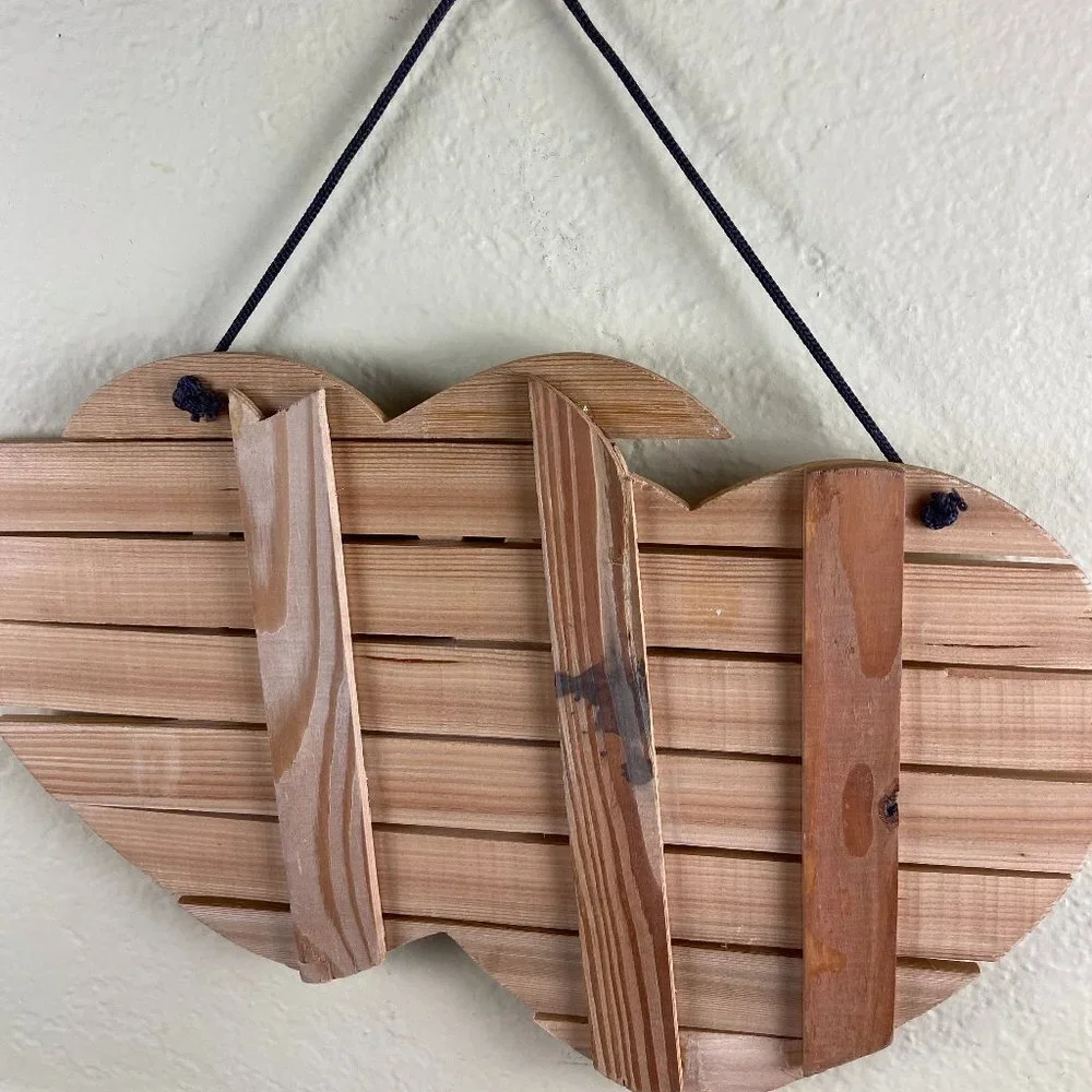 Vintage handcrafted wooden